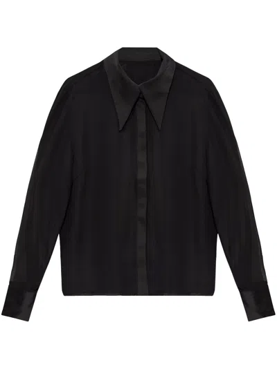 Gestuz Chiffagz Shirt In Black