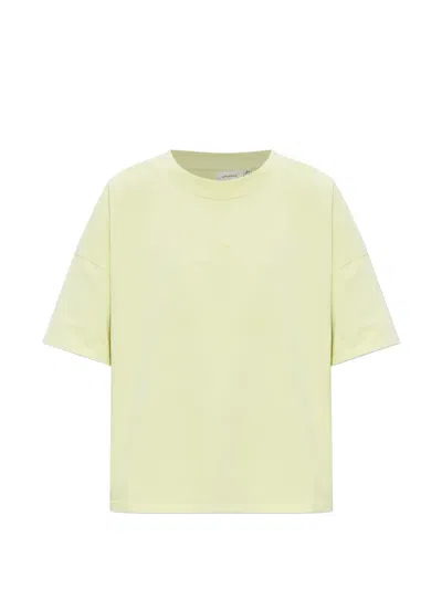 Gestuz Crew-neck T-shirt In Yellow