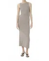 Gestuz Drew Dress In Grey In Brown