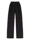 Gestuz Embroidered Wide-leg Trousers