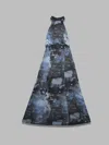 Gestuz Gz Maida P Long Dress - Blue Blur
