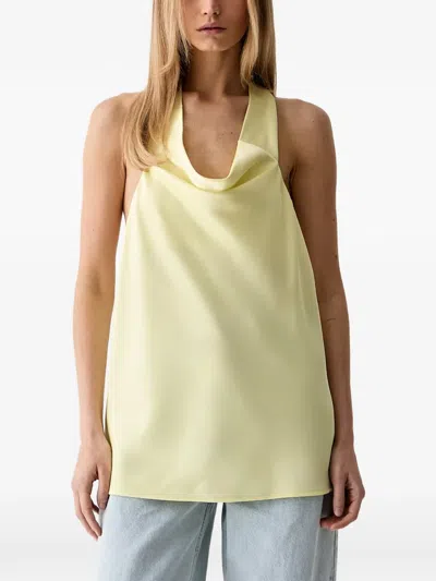 Gestuz Gzcerina Cowl-neck Blouse In Black