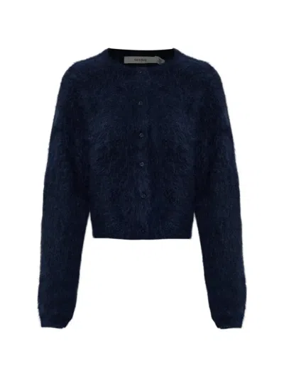 Gestuz Gzdebbie Buttoned Cardigan In Blue