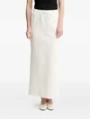 Gestuz Gzimina Drawstring Split Maxi Skirt In White
