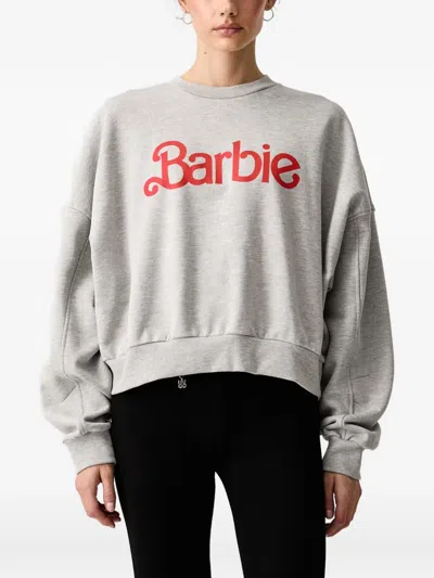 Gestuz Gznaya Logo-print Sweatshirt In Grey