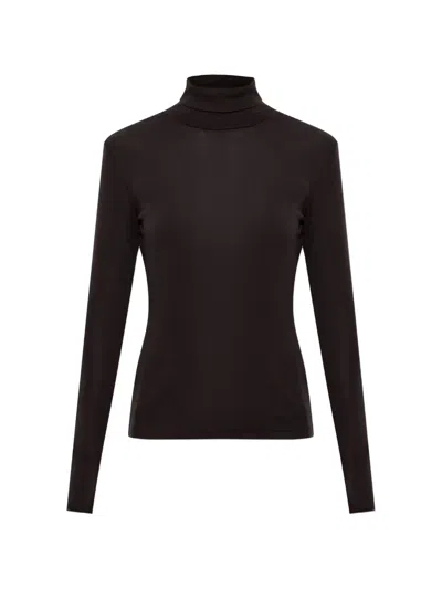 Gestuz Gzninia Turtleneck Sweater In Brown