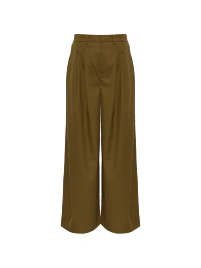 Gestuz Gzolivia Pleated Trousers In Brown