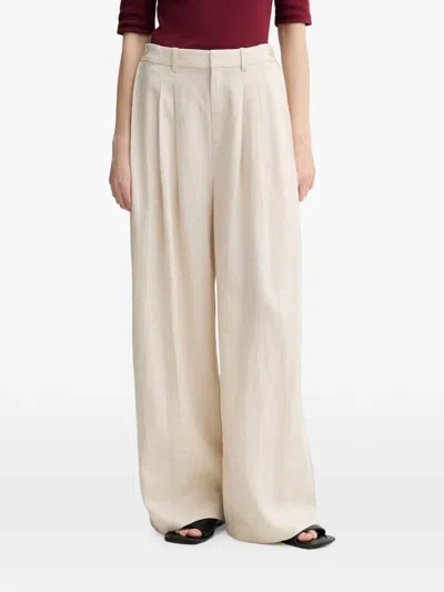 Gestuz Gzriava Wide-leg Trousers In Neutral