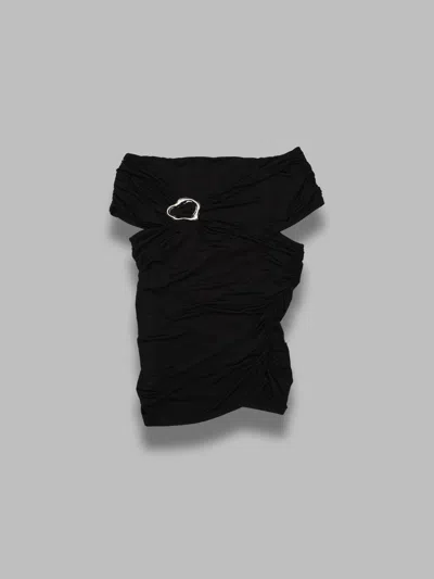Gestuz Laily Off Shoulder Top In Black