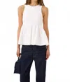 Gestuz Lanza Top In Egret In White