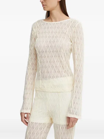 Gestuz Licagz Open-back Top In Neutral