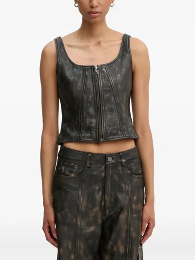 Gestuz Linera Top In Brown