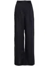 Gestuz Lizagz High-waist Wide-leg Trousers In Blue