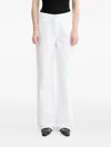 Gestuz Logo-patch Jeans In White