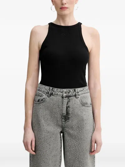 Gestuz Logo-detail Tank Top In Black