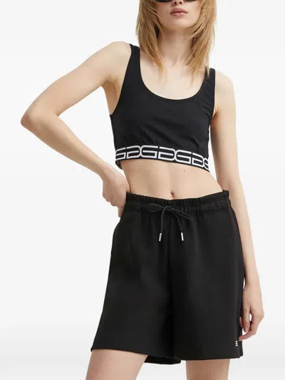 Gestuz Logo-trim Top In Black