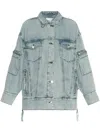 Gestuz Lyocell Jacket In Blue