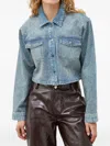 Gestuz Nadivagz Embellished Jacket In Blue