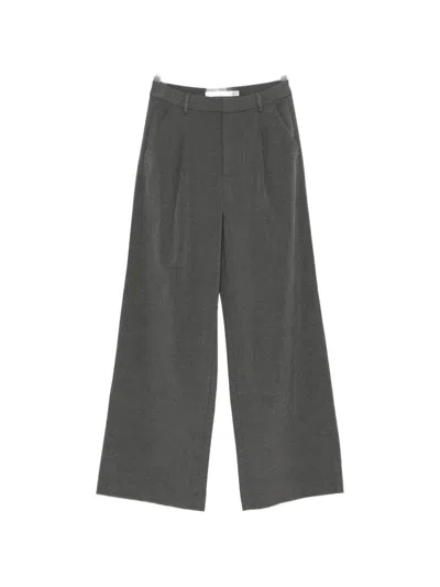 Gestuz Paula Belt-loops Trousers In Gray