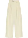 Gestuz Pleat-detailing Trousers In Neutrals