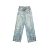 Gestuz Printed Jeans In Blue