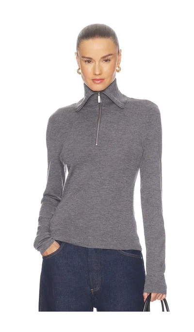 Gestuz Rosalie Pullover Sweater In Gray