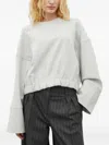 Gestuz Seam Detail Gathered Top In White