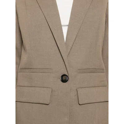 Gestuz Single-breasted Blazer In Animal Print