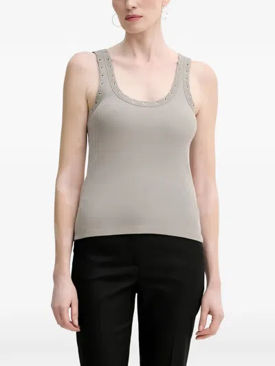 Gestuz Sleeveless Top In Gray