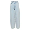 GESTUZ THE GESTUZ KAILYGZ HIGH WAISTED WIDE JEANS LIGHT BLUE WASHED