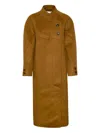 Gestuz Wolina Buttoned Coat In Brown