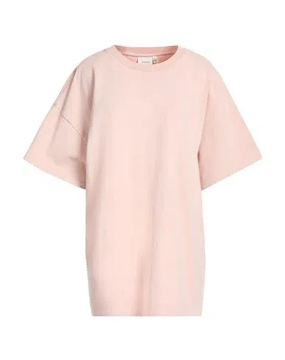 Gestuz Woman T-shirt Pink Size M Cotton