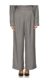 Gestuz Zeffy High Waisted Pants In Gray