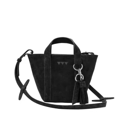 Get The Gallop Women's Hay Bag Mini - Black Suede