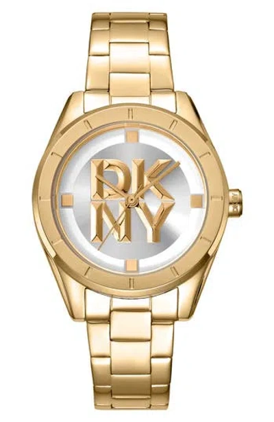 Gevril 316l Bracelet Watch In Gold