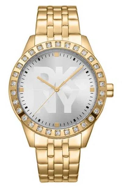 Gevril 316l Bracelet Watch In Gold