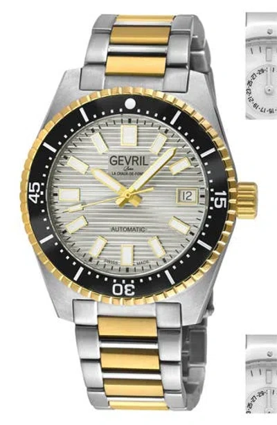 Gevril Atlantic Avenue Bracelet Watch In Metallic