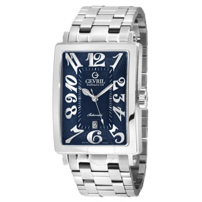 Gevril Avenue Of Americas Automatic Blue Dial Men's Watch 15003b
