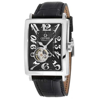 Gevril Avenue Of Americas Intravedere Automatic Black Dial Men's Watch 5071-2
