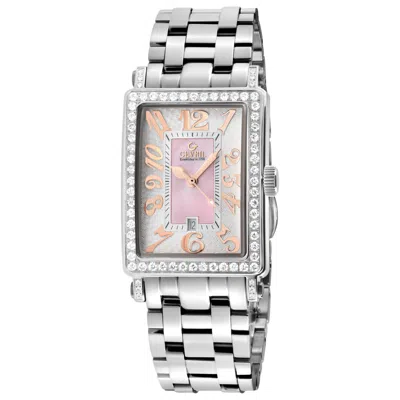 Gevril Avenue Of Americas Mini Diamond Women's Watch In Metallic