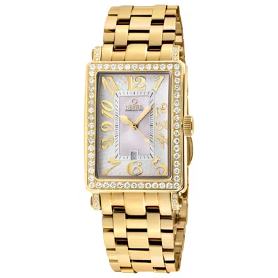 Gevril Avenue Of Americas Mini Diamond Women's Watch In Gold