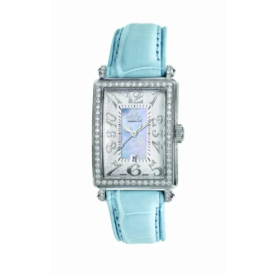 Gevril Avenue Of Americas Mini Ladies Watch 7247nv In Blue