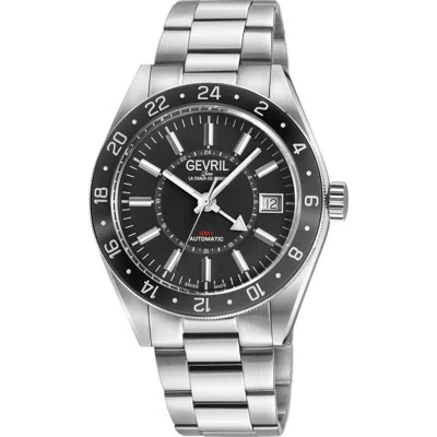 Gevril Belmont Bracelet Watch, 39.5mm In Silver