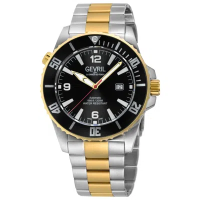 Gevril Canal Street Men's Watch In Gray