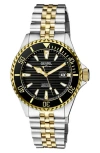Gevril Men's Chambers 43mm Two-tone Stainless Steel Bracelet Watch In Two Tone Ss/g