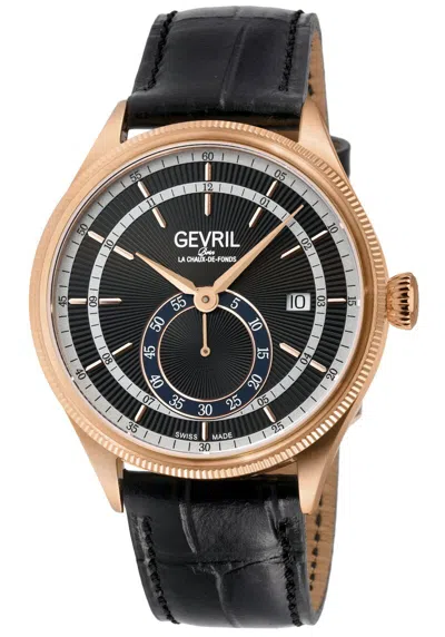 Pre-owned Gevril Empire 40mm Swiss Automatic Wristwatch 48103