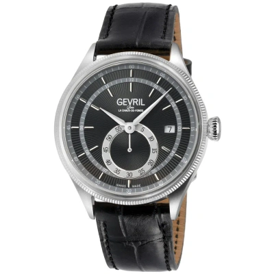 Gevril Empire Automatic Black Dial Men's Watch 48100