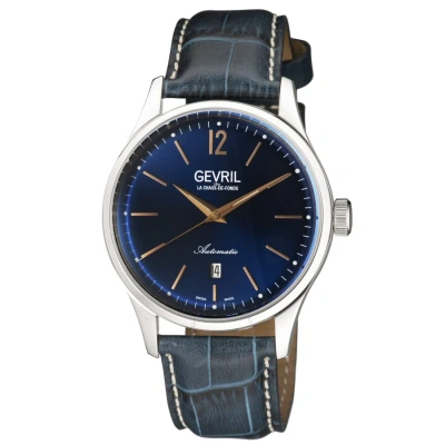 Gevril Fashion Automatic Blue Dial Men's Watch 4253a