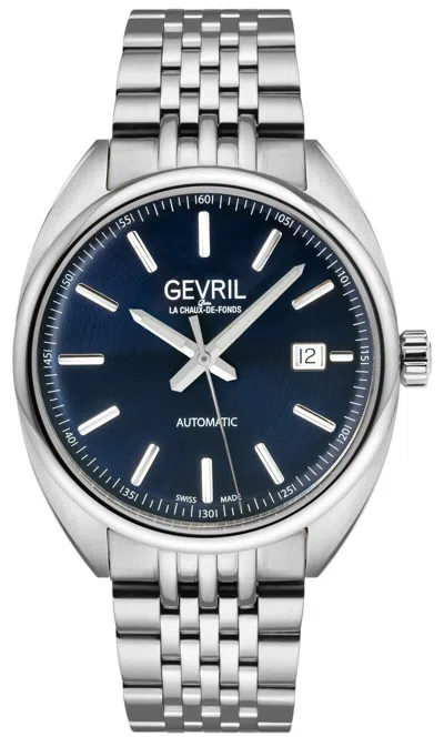 Pre-owned Gevril Five Points 40mm Swiss Automatic Wristwatch 48701