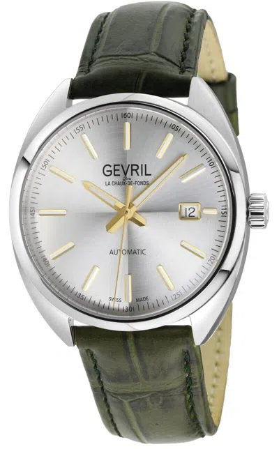 Pre-owned Gevril Five Points 40mm Swiss Automatic Wristwatch 48702a